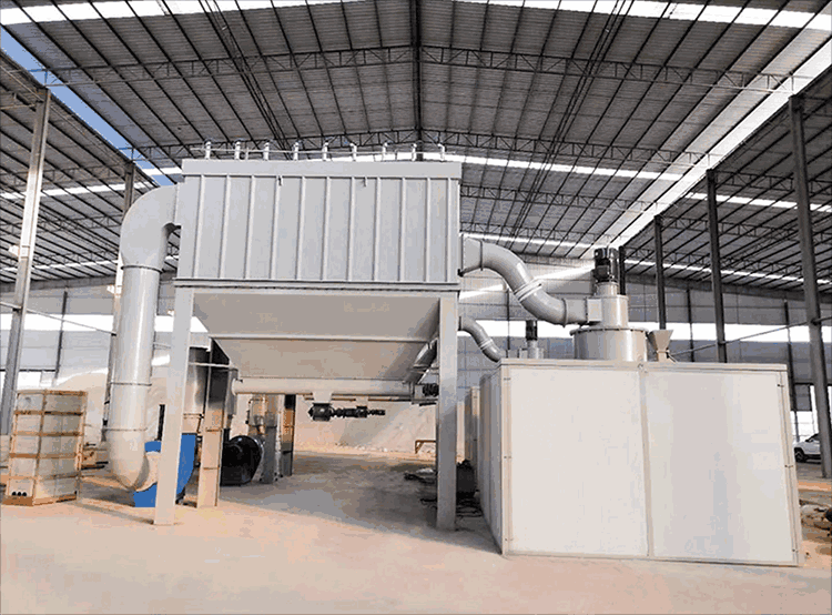 Customer site of ring roller mill 