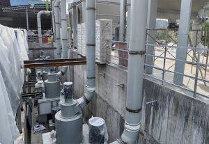 Customer site of ring roller mill 