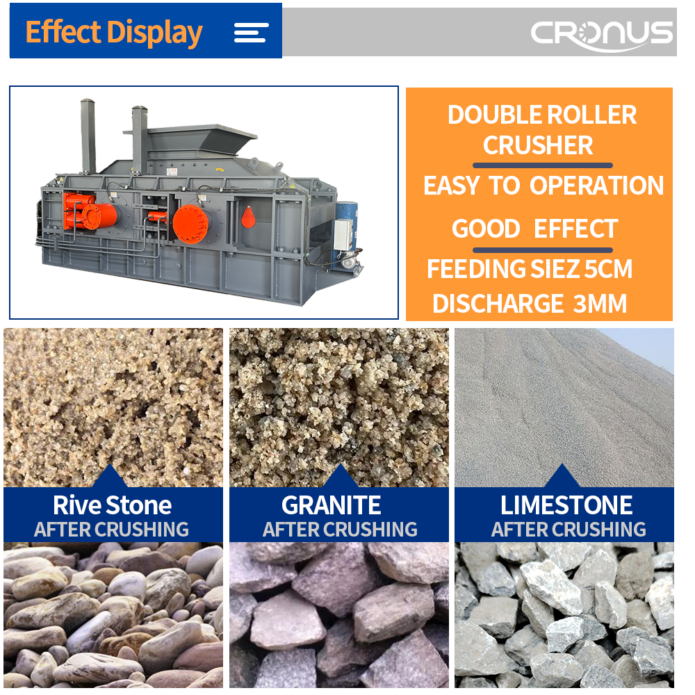 Double Rollers Crusher