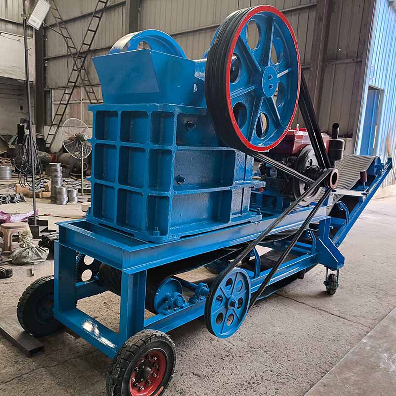 PE250x400 Mobile Jaw crusher with Conveyor belt Custom motor or diesel version available 4 1741235257 微信图片 20250115132707 拷贝