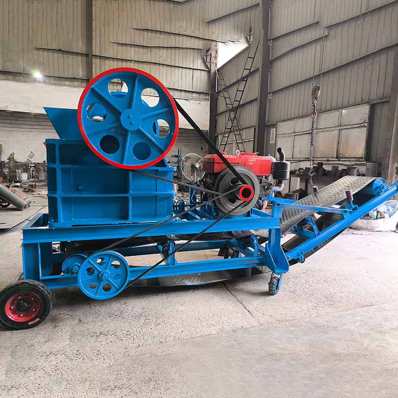 PE250x400 Mobile Jaw crusher with Conveyor belt Custom motor or diesel version available 5 1741235257 微信图片 20250115132715 拷贝