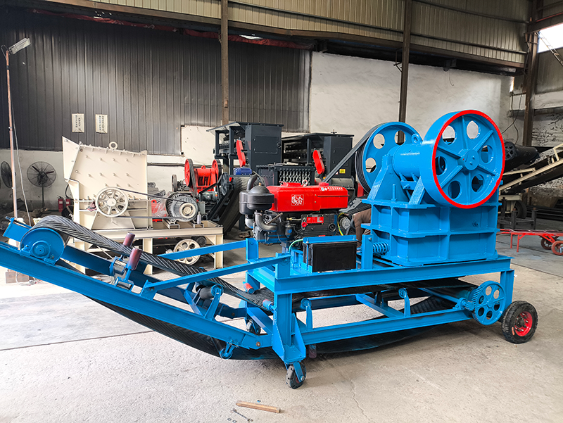 PE250x400 Mobile Jaw crusher with Conveyor belt Custom motor or diesel version available 6 1741235258 微信图片 20250115132741