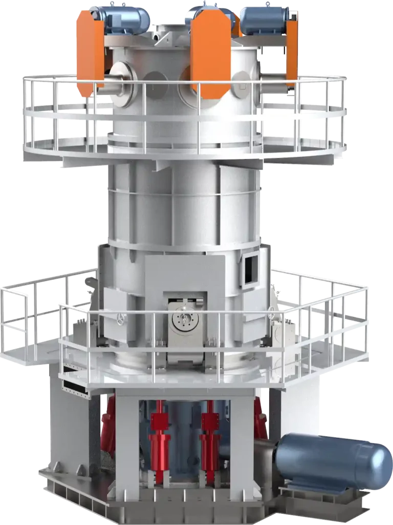 Ultrafine vertical mill host