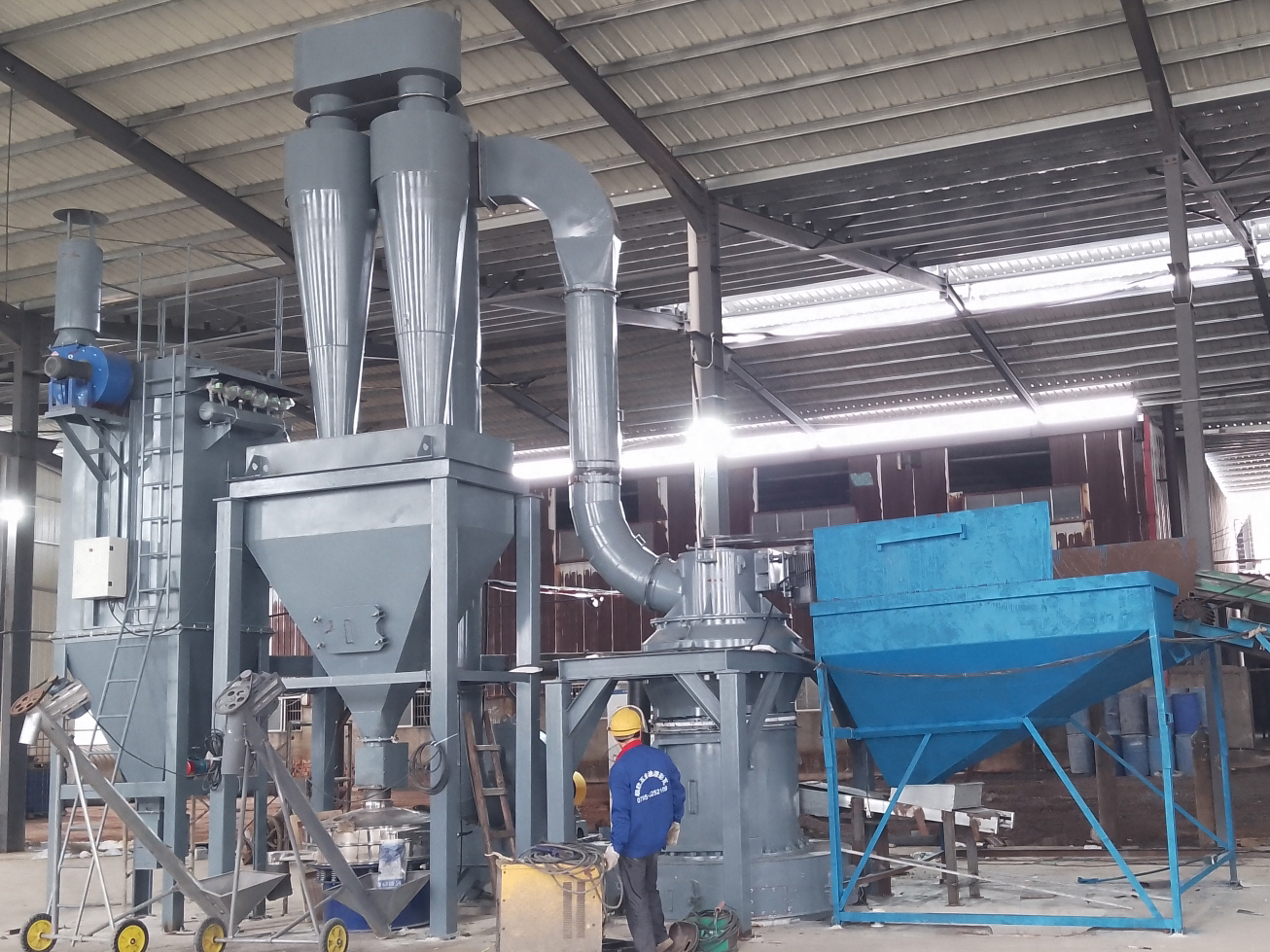 Cronus Aluminum slag grinding mill installing in Zhengzhou and how to deal with aluminum slag waste?