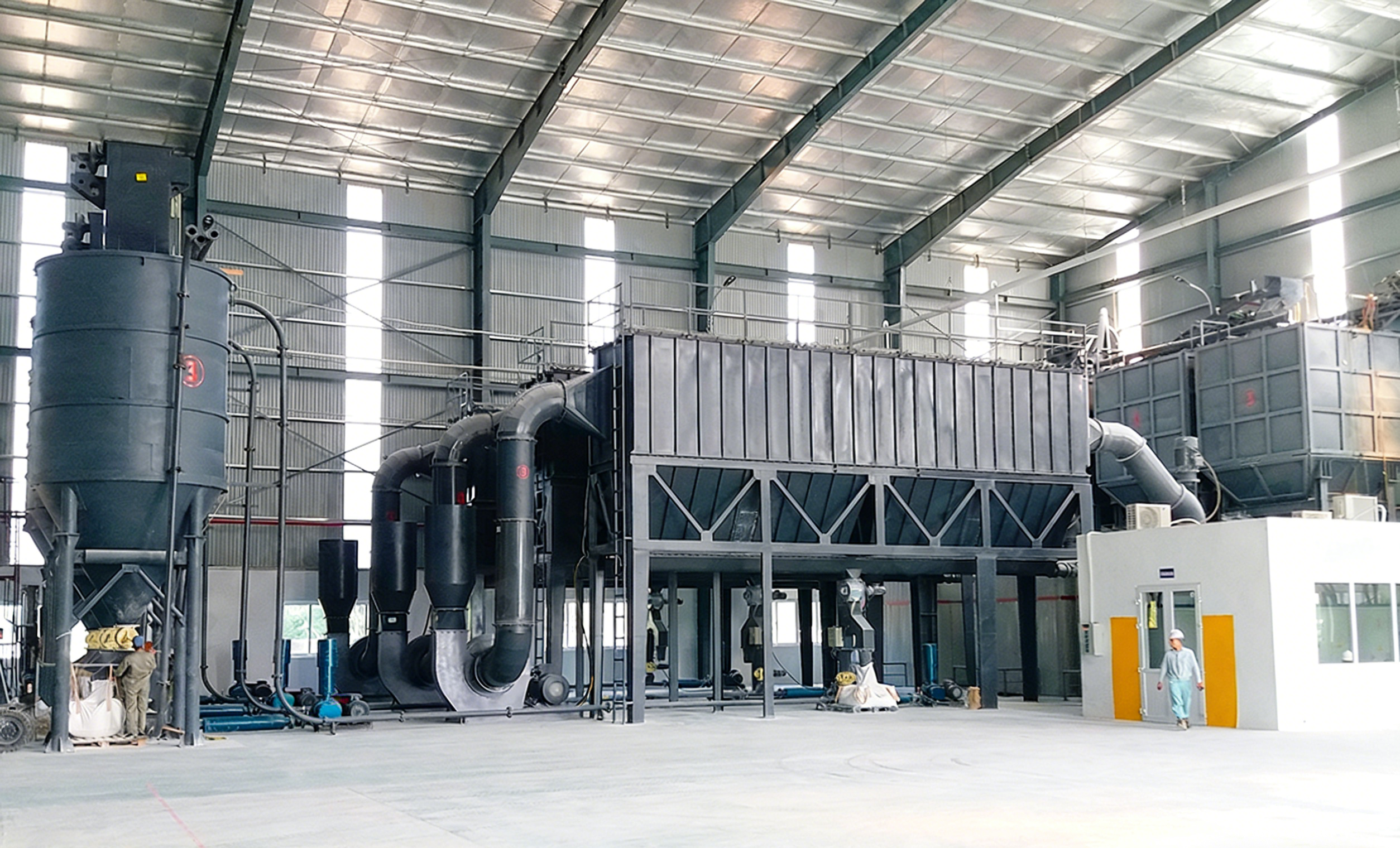 RCB grinding mill for rCB production line in India