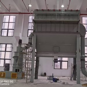 Battery anode material grinding machine