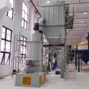 Battery anode material grinding machine