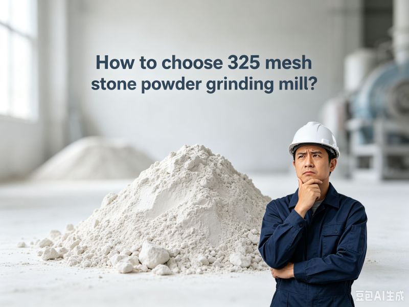 How to choose 325 mesh stone powder grinding mill?